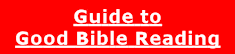 Guide to Good Bible Reading